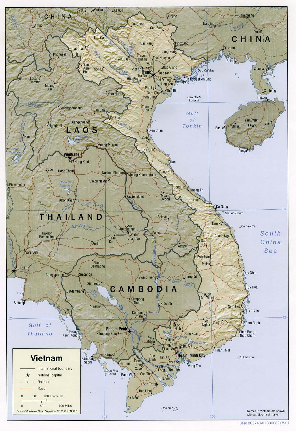 Map Vietnam