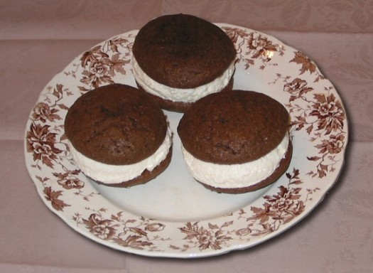 Whoopie Pies, Falmouth, Maine, by alcinoe, released to public domain, 2006.
